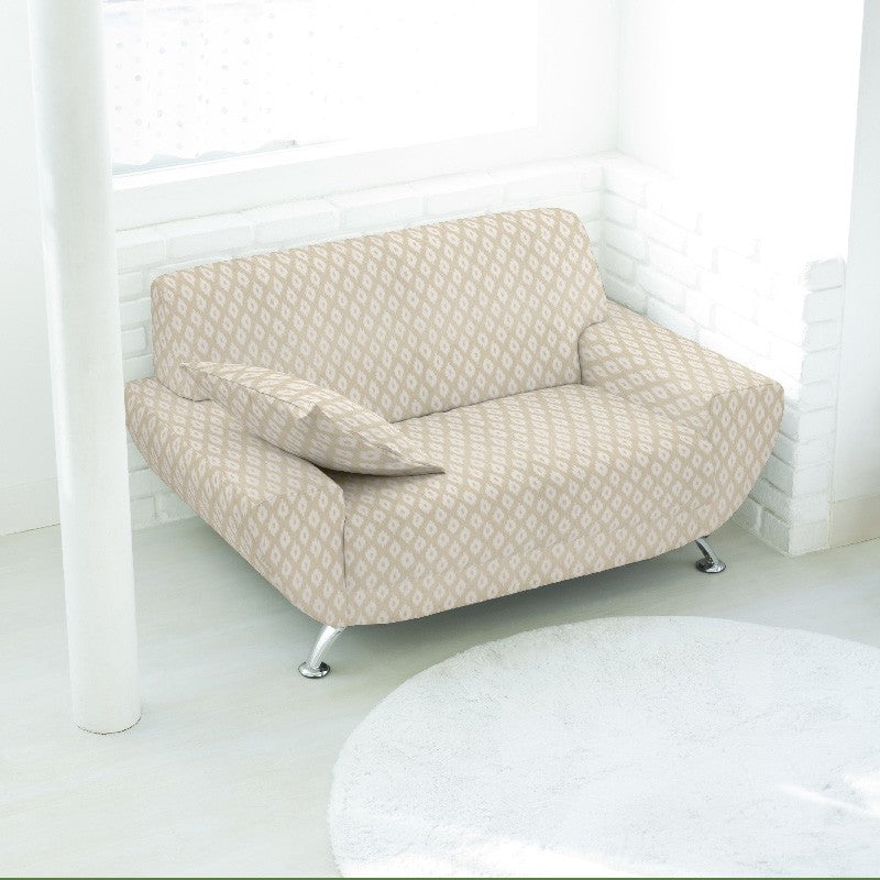 Toile Majorquine Ikat Beige - Ribes y Casals