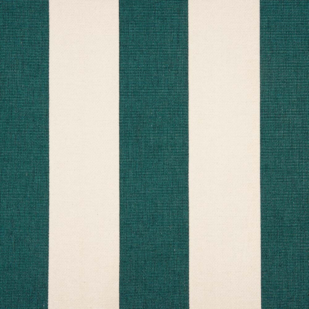 Toile chenille à rayures vertes Maxi - Ribes y Casals