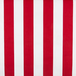 Toile Imprimée Maxi Rayure Rouge - Ribes y Casals