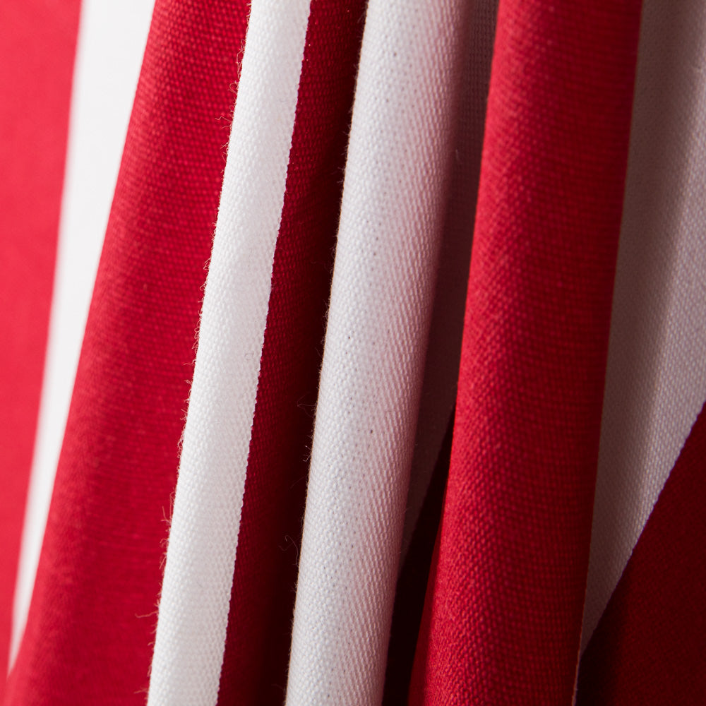 Toile Imprimée Maxi Rayure Rouge - Ribes y Casals