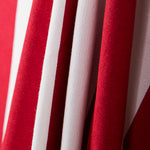 Toile Imprimée Maxi Rayure Rouge - Ribes y Casals