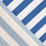 Toile rayée bleu rustique - Ribes y Casals