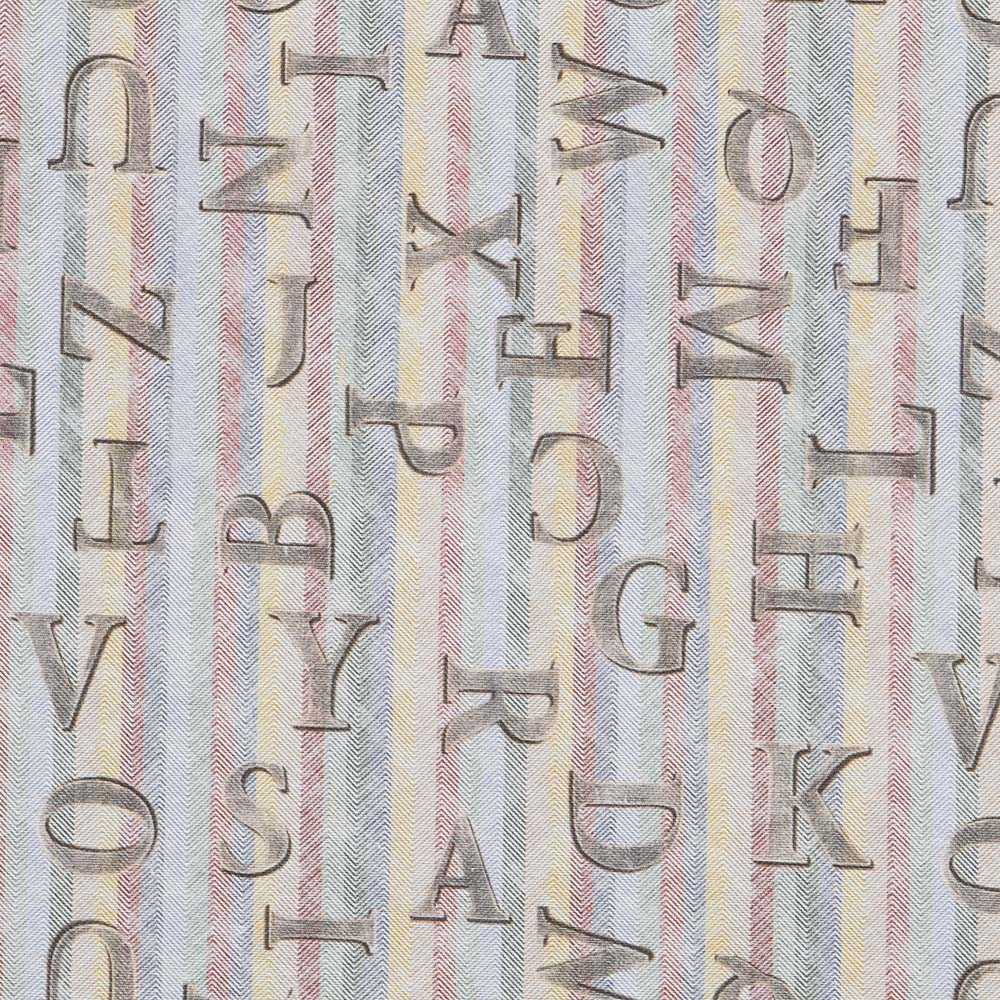 Toile Alphabet Multicolore - Ribes y Casals