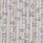 Toile Alphabet Multicolore - Ribes y Casals