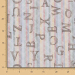 Toile Alphabet Multicolore - Ribes y Casals