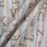 Toile Alphabet Multicolore - Ribes y Casals