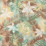 Toile Tropicale Aigue-Marine - Ribes y Casals