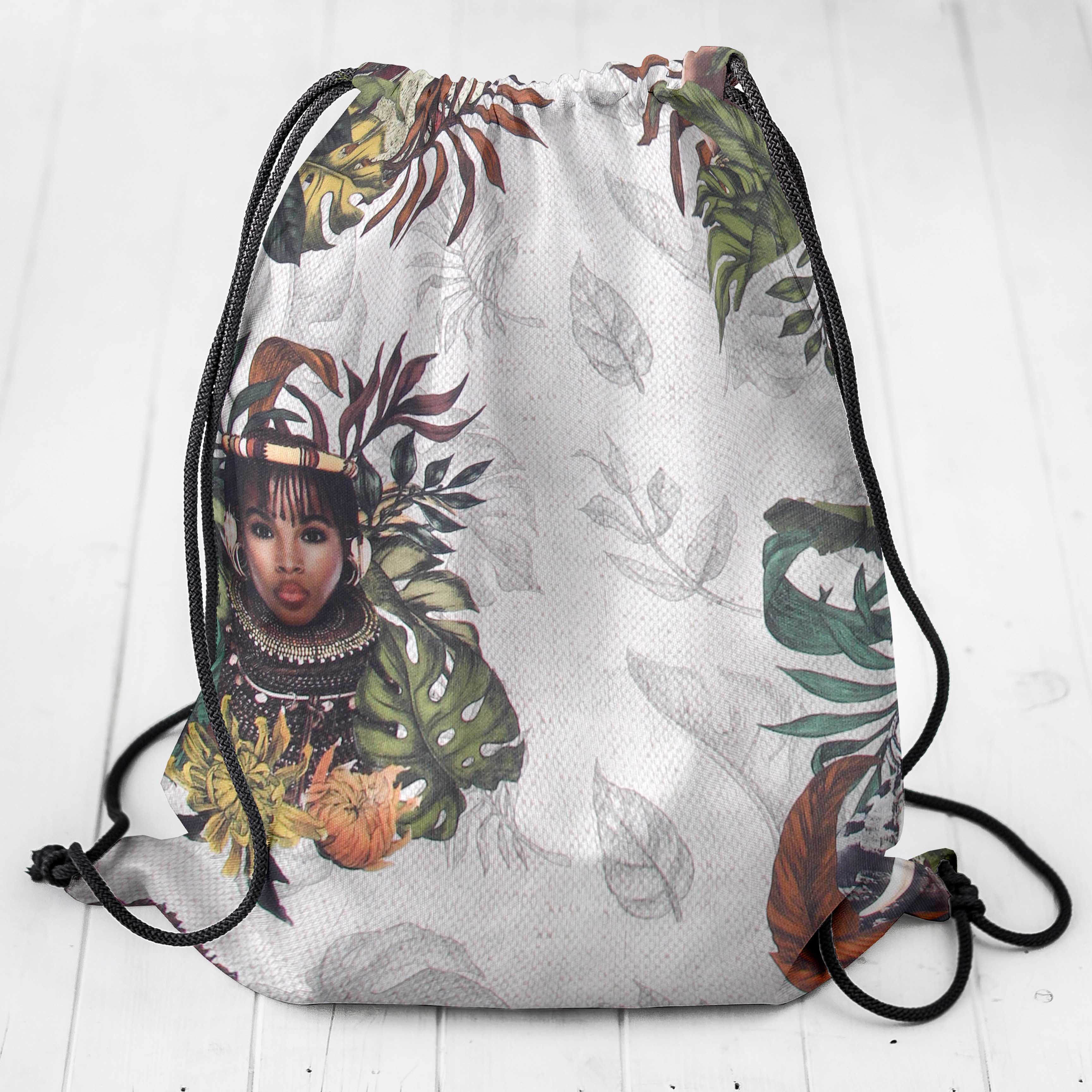 Coupon Guerriers africains Toile de coton 170x280 cm - Ribes y Casals