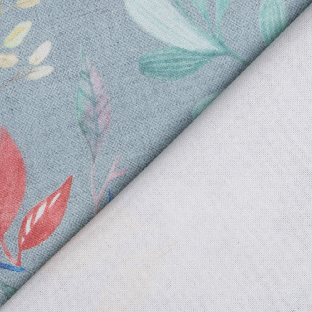 Toile Coton Imprimé Numérique Aquarelle Gris - Ribes y Casals