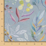 Toile Coton Imprimé Numérique Aquarelle Gris - Ribes y Casals