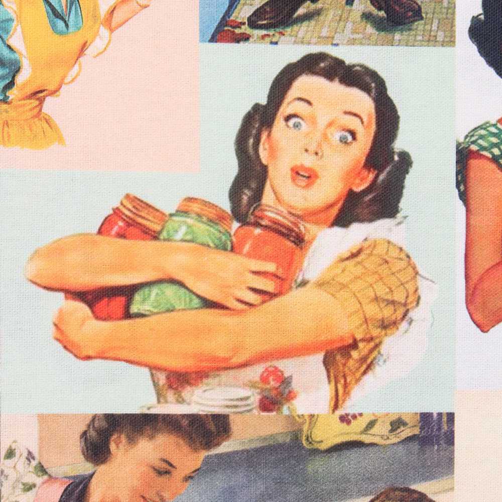 Toile Coton imprimée Années 50 - Ribes y Casals