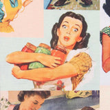 Toile Coton imprimée Années 50 - Ribes y Casals