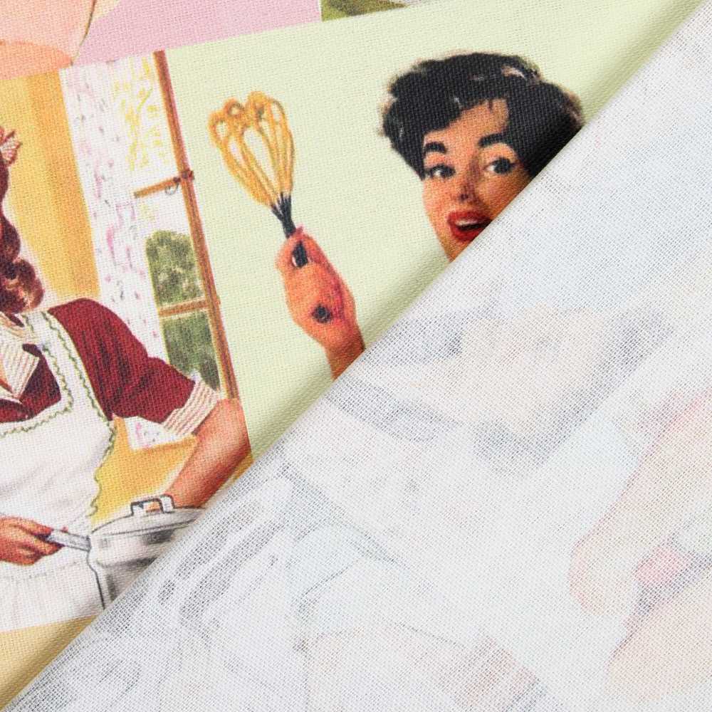 Toile Coton imprimée Années 50 - Ribes y Casals