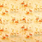 Tissu Coton Flamands Jaune - Ribes y Casals