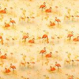 Tissu Coton Flamands Jaune - Ribes y Casals