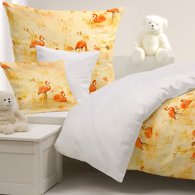 Tissu Coton Flamands Jaune - Ribes y Casals