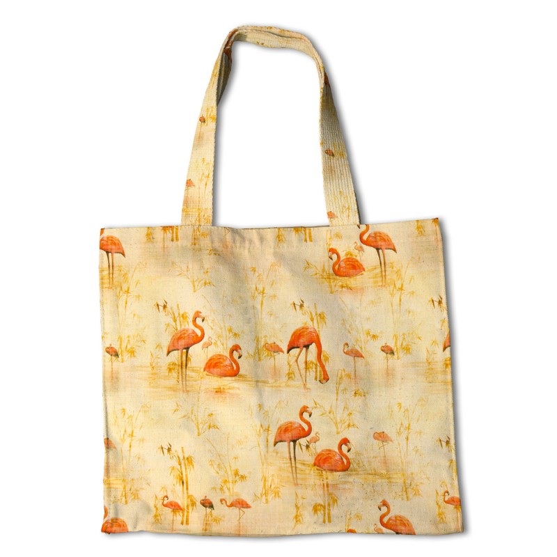 Tissu Coton Flamands Jaune - Ribes y Casals