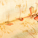 Tissu Coton Flamands Jaune - Ribes y Casals