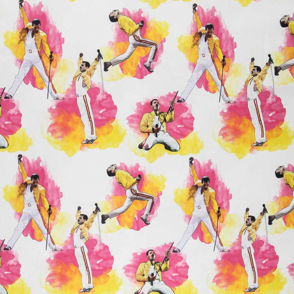 Toile Coton Multicolore Freddie Mercury - Ribes y Casals