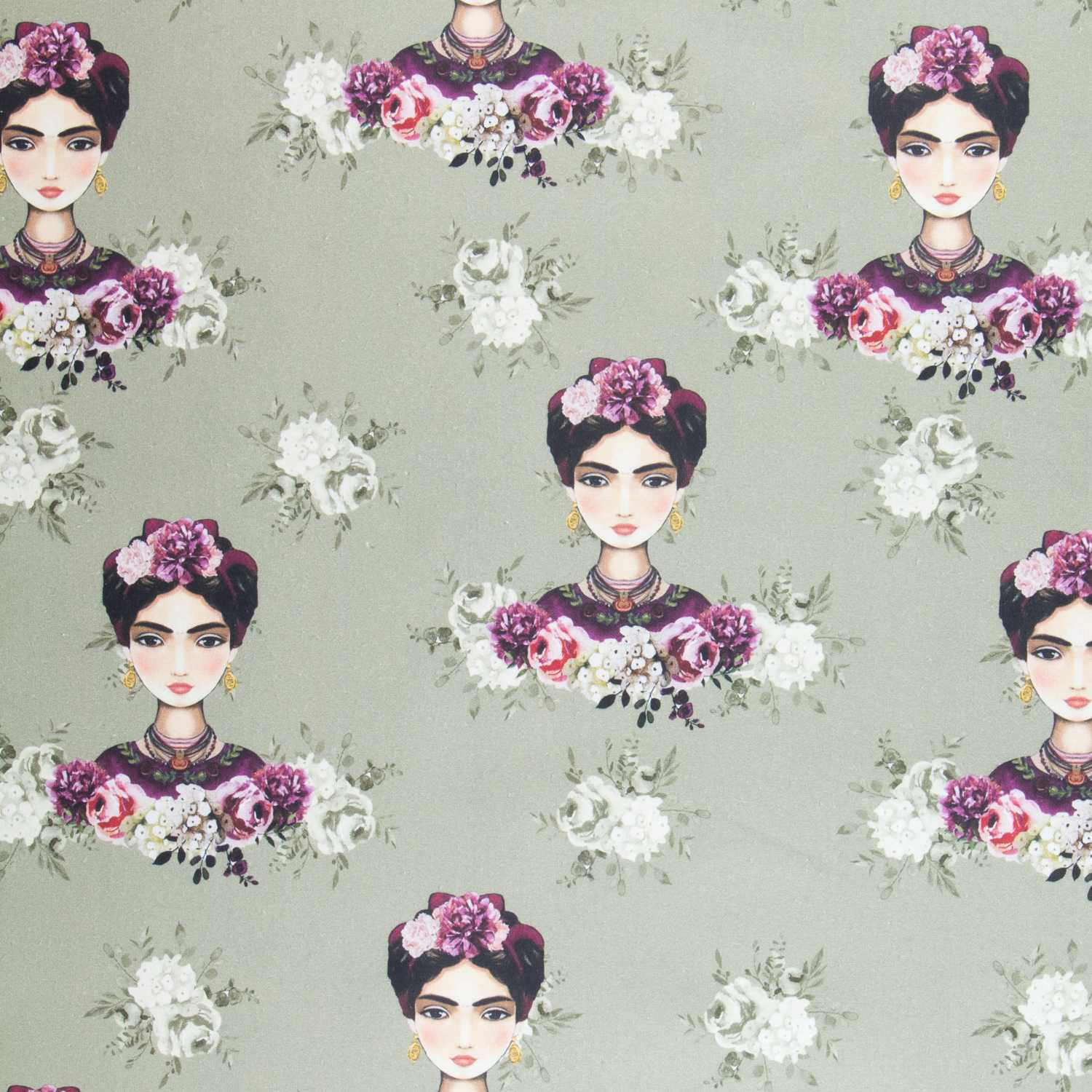 Toile Coton Frida Kahlo - Ribes y Casals