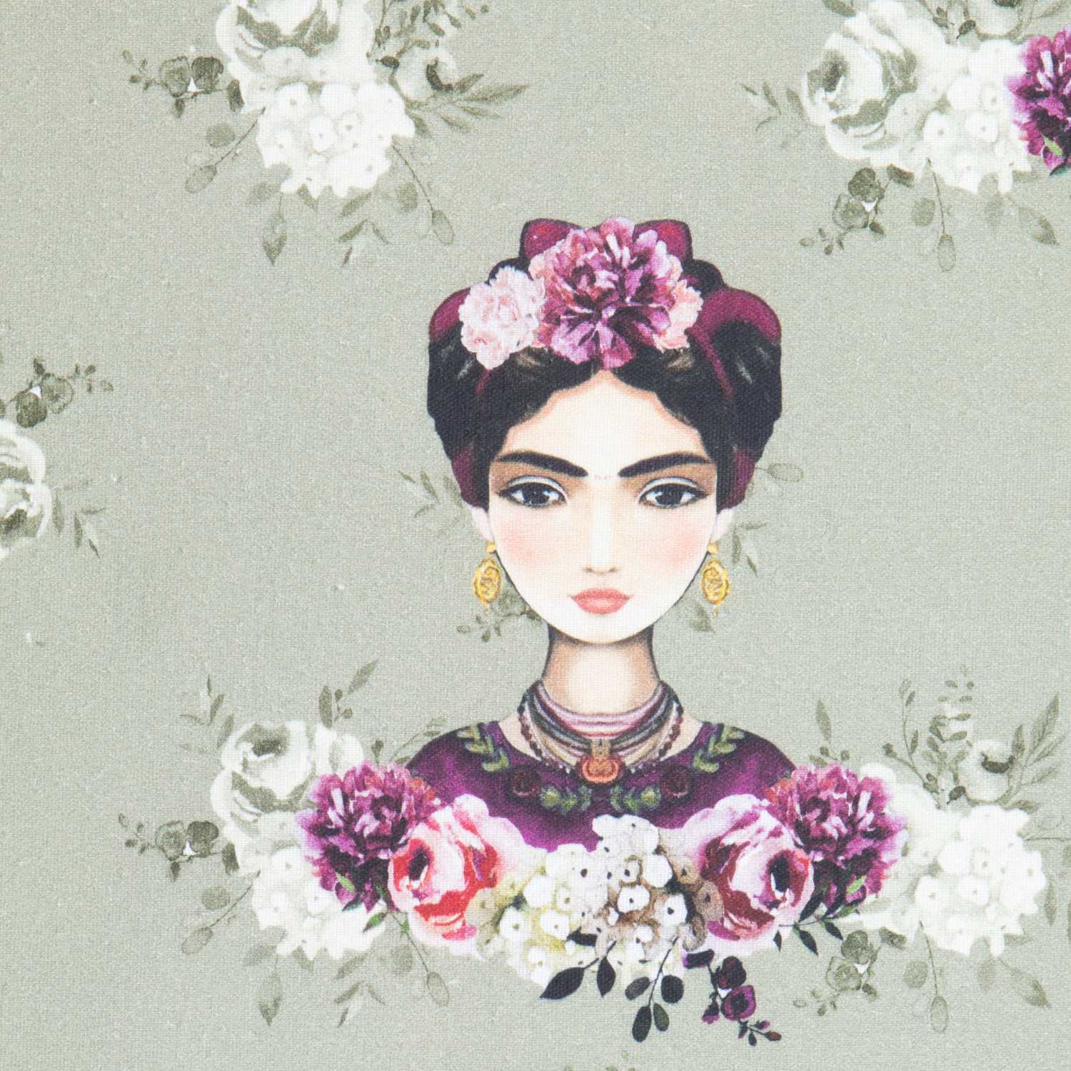 Toile Coton Frida Kahlo - Ribes y Casals