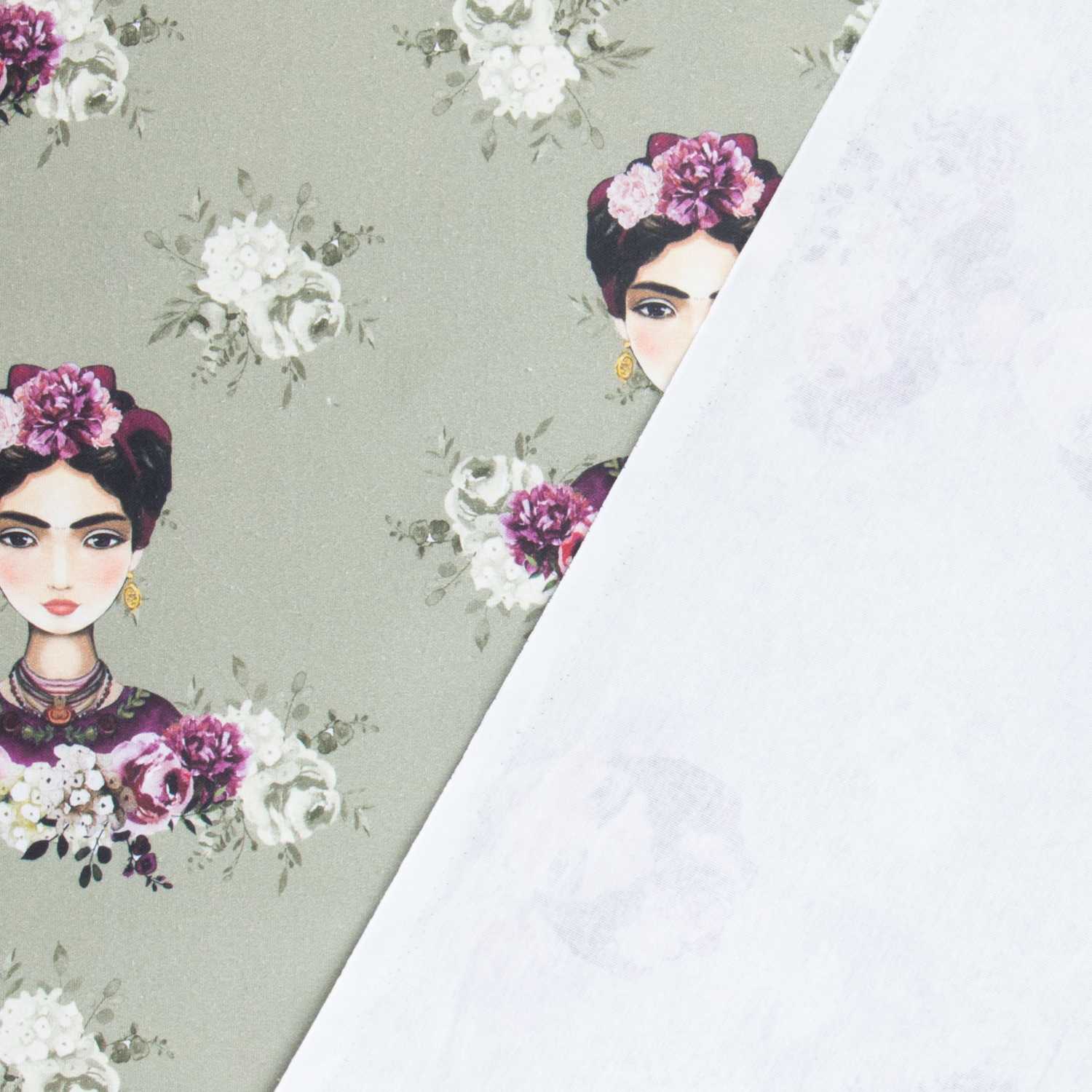 Toile Coton Frida Kahlo - Ribes y Casals