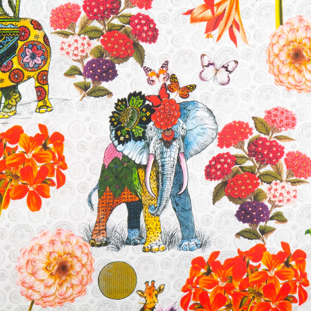 Tissu Coton India Multicolor - Ribes y Casals