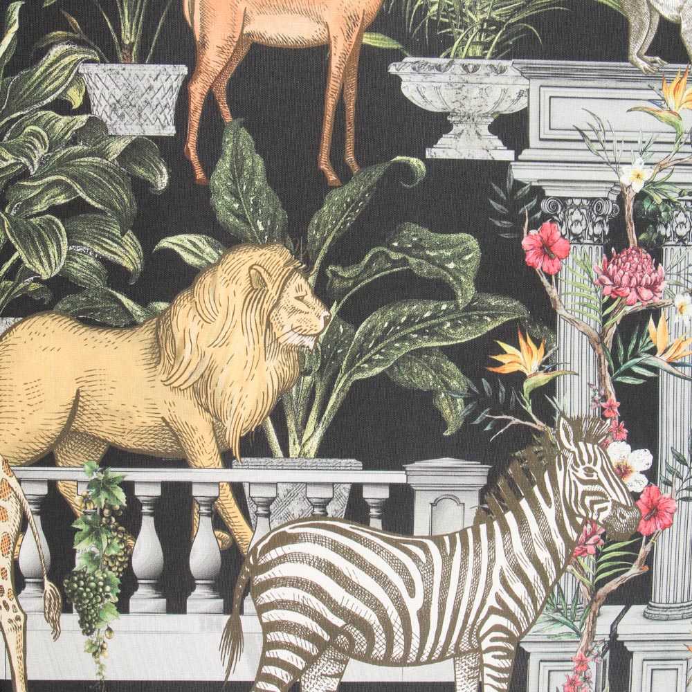 Toile Coton Ruines De La Jungle - Ribes y Casals