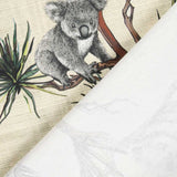 Toile Coton Koalas Australie - Ribes y Casals