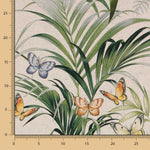 Toile Coton Papillons Rustiques - Ribes y Casals