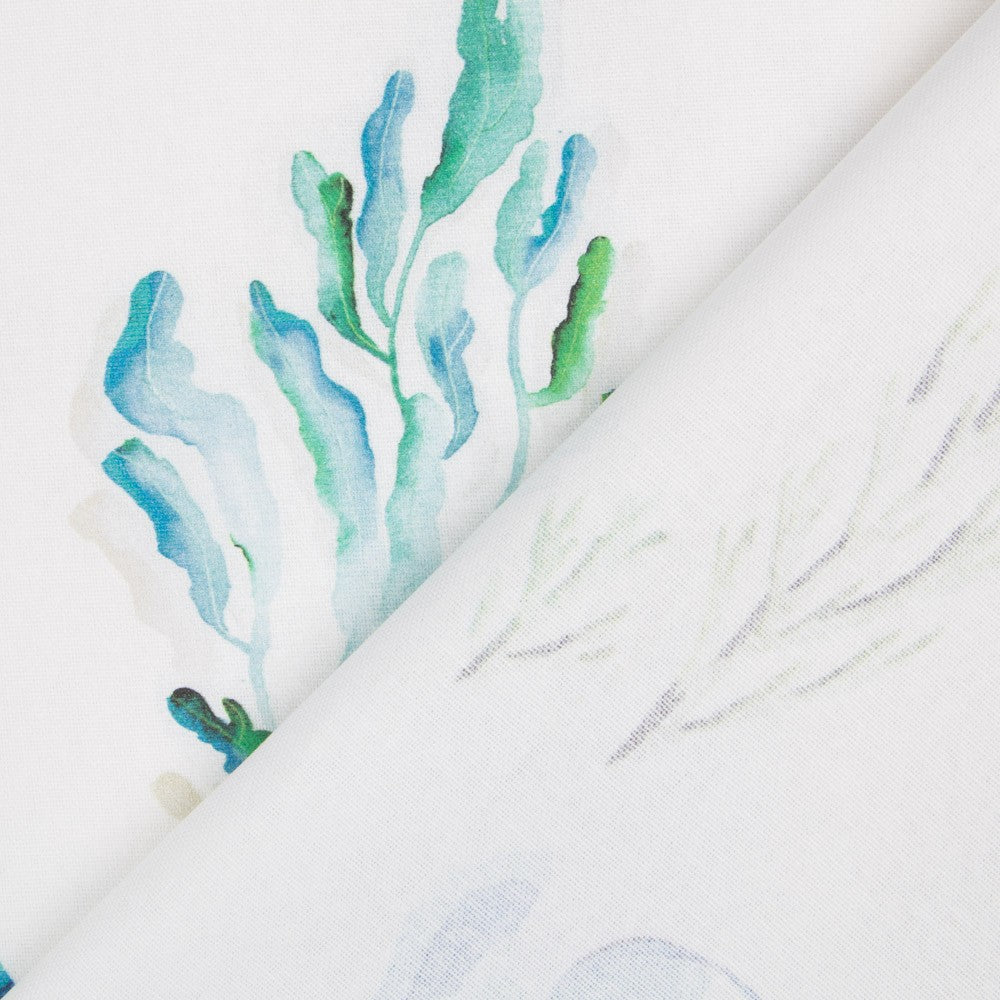 Toile Coton Océanique Turquoise - Ribes y Casals