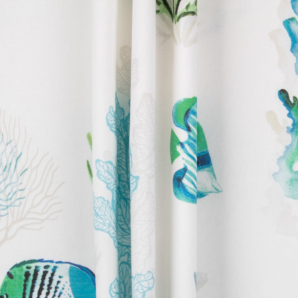 Toile Coton Océanique Turquoise - Ribes y Casals