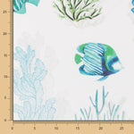 Toile Coton Océanique Turquoise - Ribes y Casals