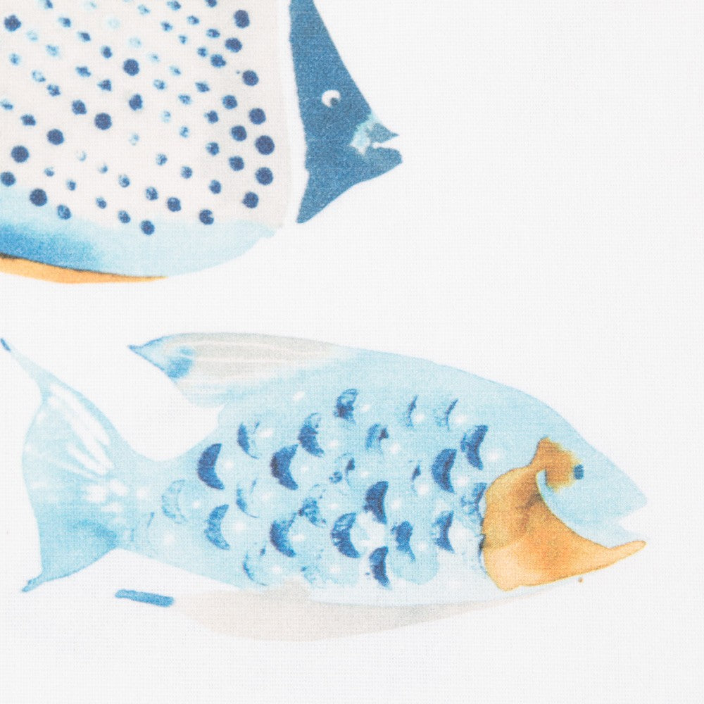 Toile Coton Vert Océan - Ribes y Casals