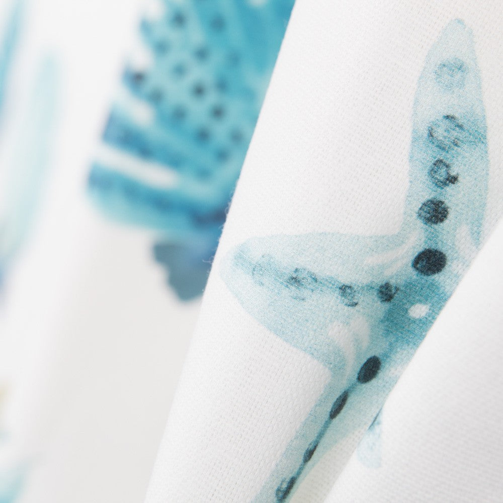 Toile Coton Vert Océan - Ribes y Casals