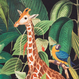 Toile Coton Noire Safari - Ribes y Casals