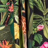 Toile Coton Noire Safari - Ribes y Casals