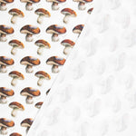 Toile Coton Champignons Écru - Ribes y Casals