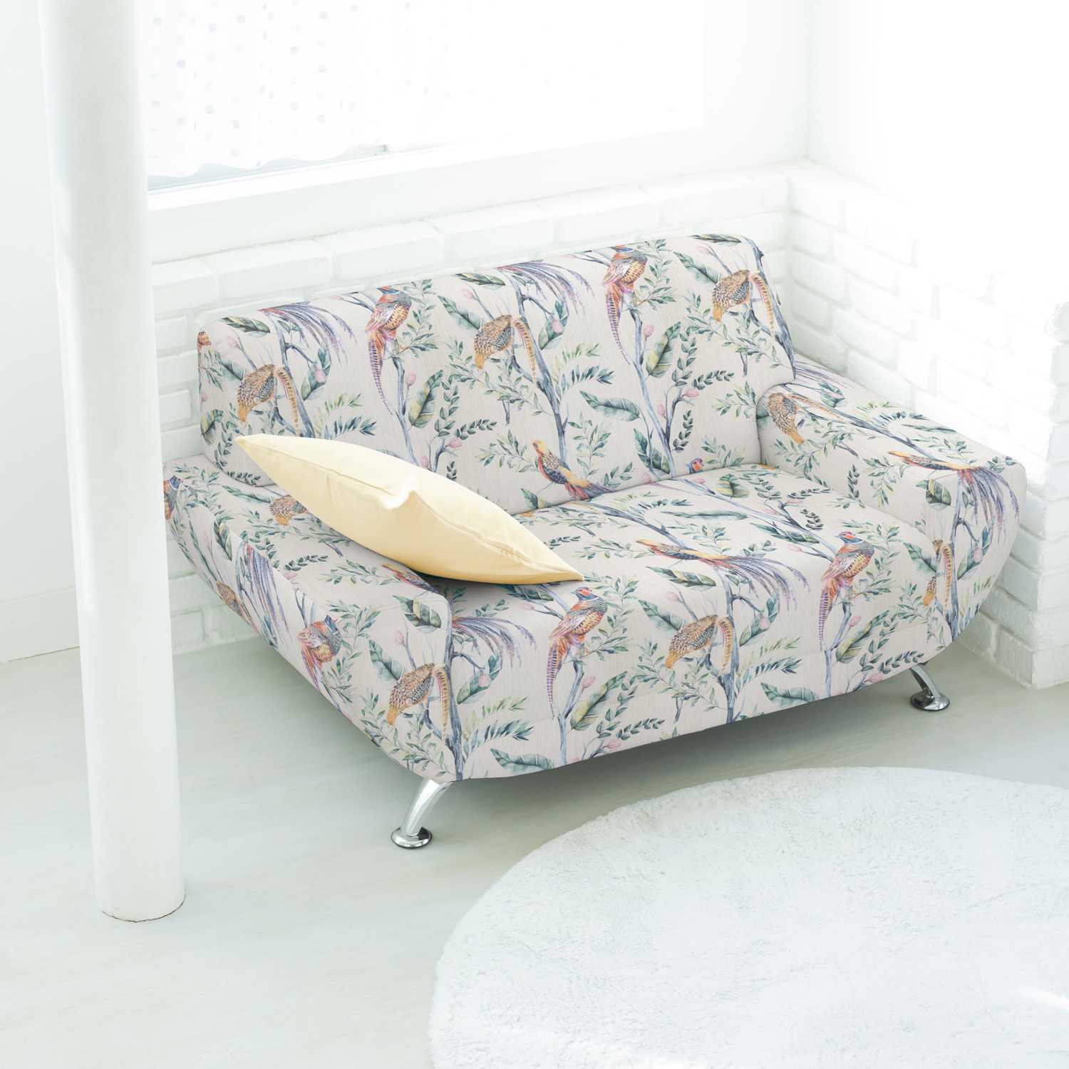 Toile Coton Tropical Vert - Ribes y Casals