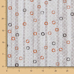 Toile Anneaux Orange - Ribes y Casals