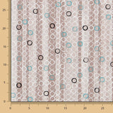 Toile Anneaux Turquoise - Ribes y Casals