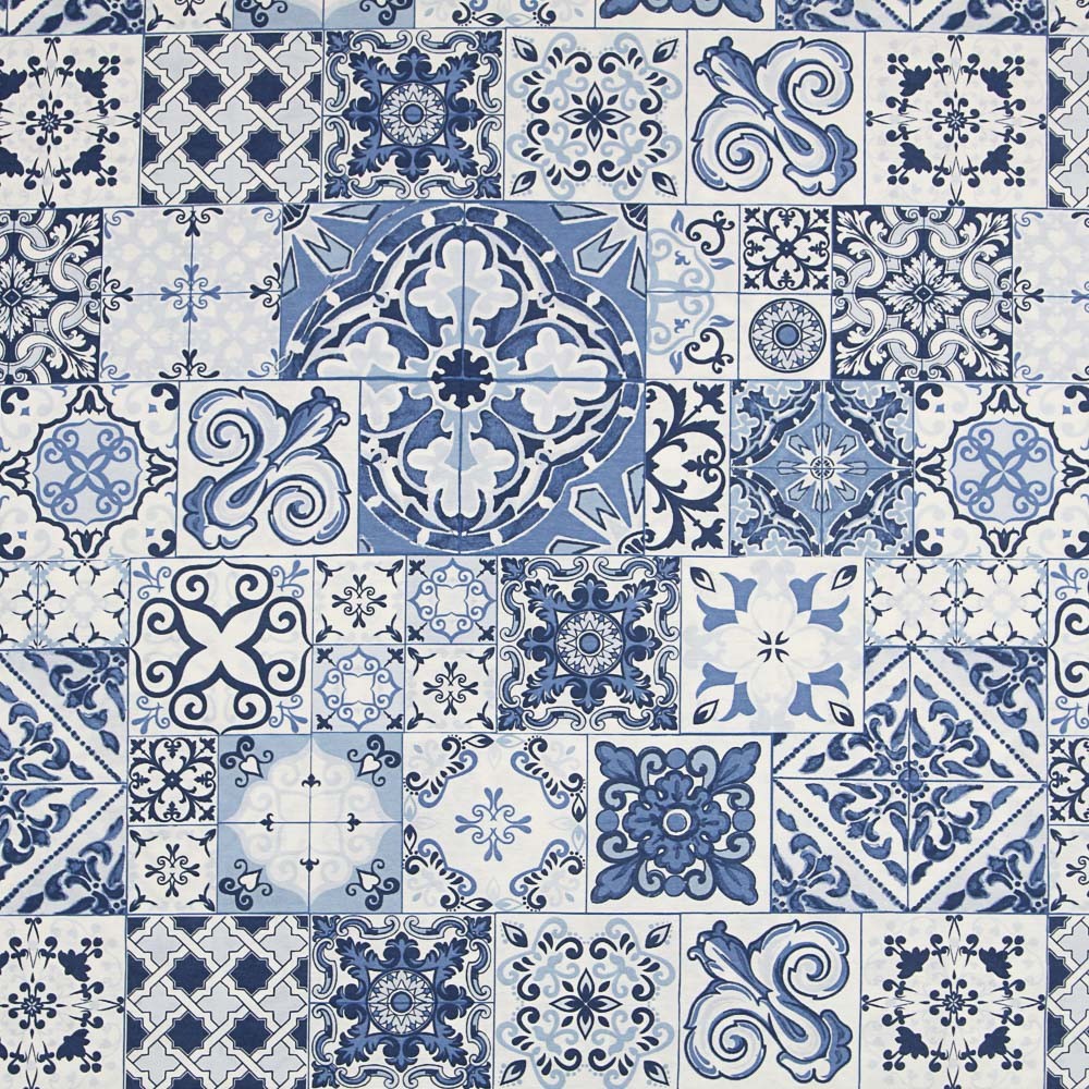 Toile Mosaïque Bleue - Ribes y Casals