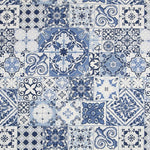 Toile Mosaïque Bleue - Ribes y Casals