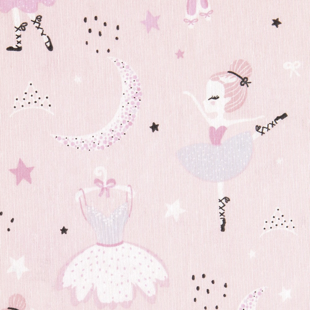 Toile Ballerines Rose - Ribes y Casals