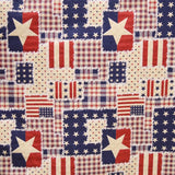 Toile Drapeau et Étoiles - Ribes y Casals