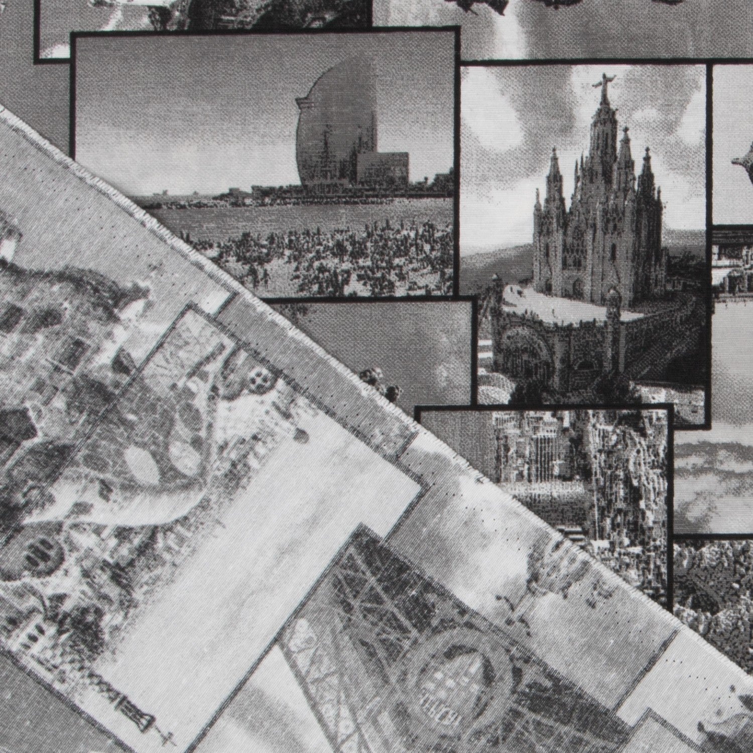 Loneta Barcelona Gris - Ribes y Casals