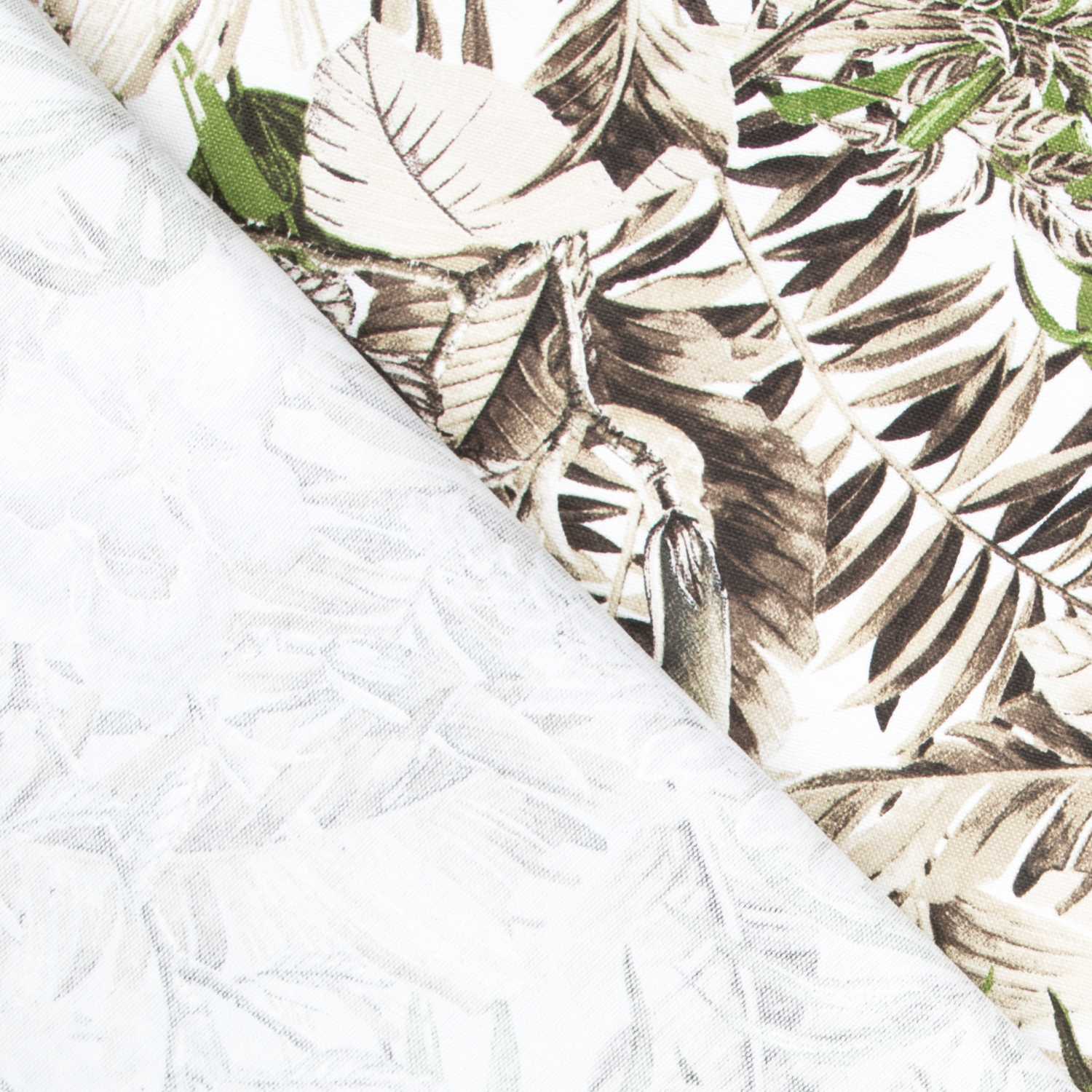 Toile Botanique Jungle Vert - Ribes y Casals