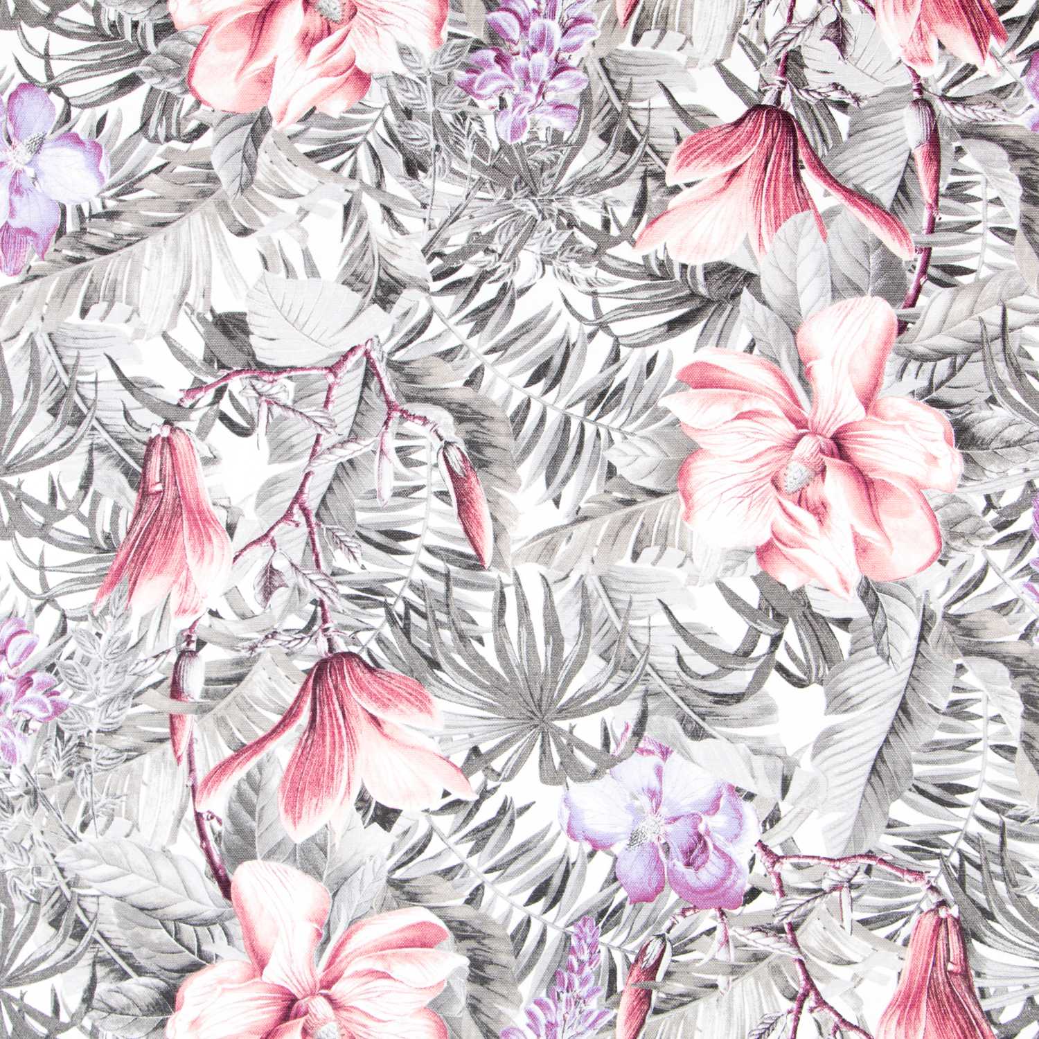 Toile Botanique Jungle Violet - Ribes y Casals