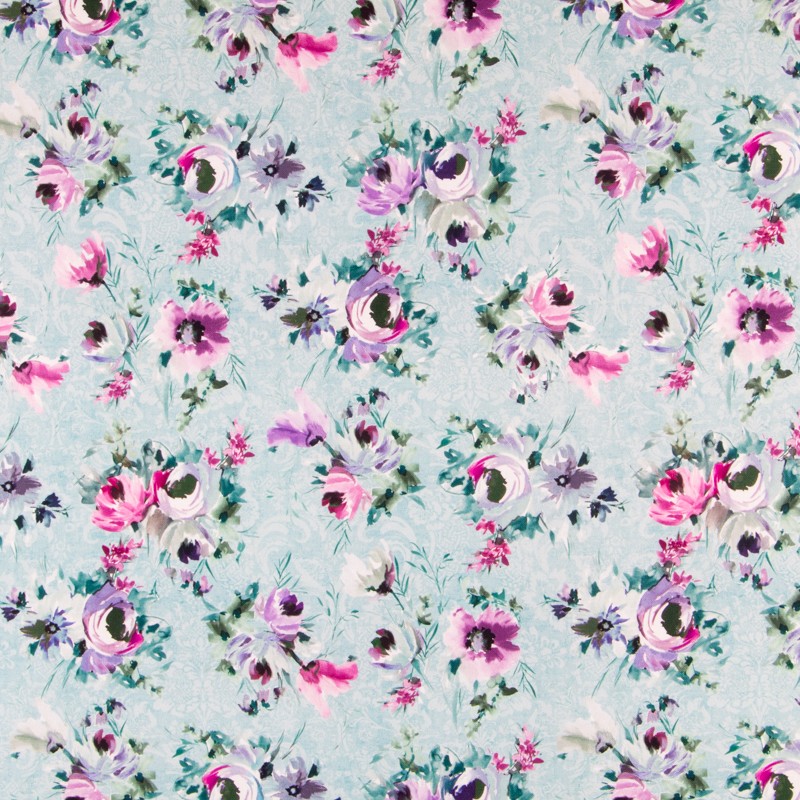 Toile Bouquet Vert d&#39;Eau - Ribes y Casals