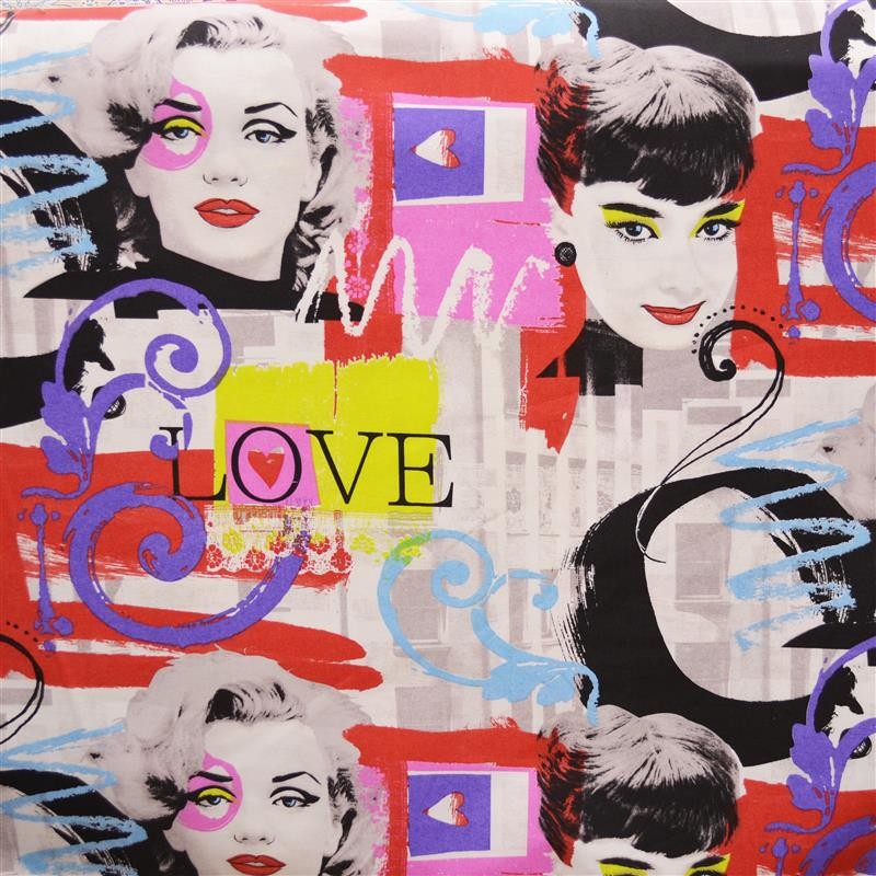 Toile Figures Love - Ribes y Casals